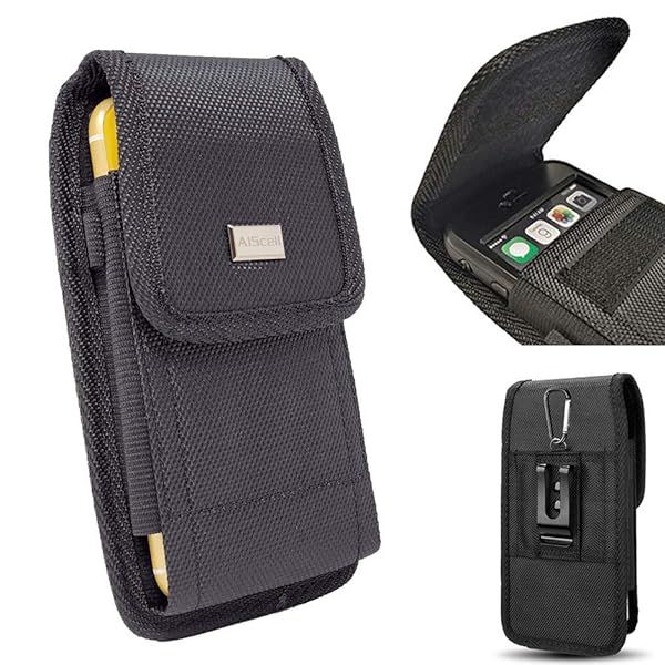 Buy AISCELL Tactical Case Clip Holster - Rugged Nylon Pouch for Phoenix 5, Prime 2, Aristo 4+ & More