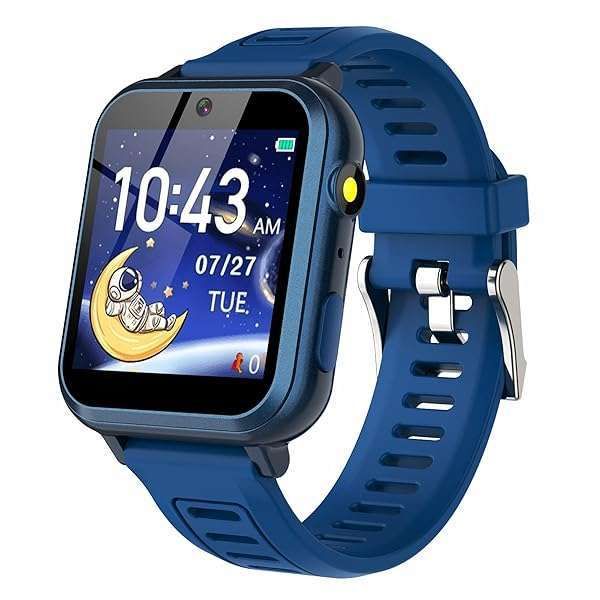 AIWIEP Kids Smart Watch: 24 Games, Music, Camera & More - Perfect Gift for Boys 3-12!