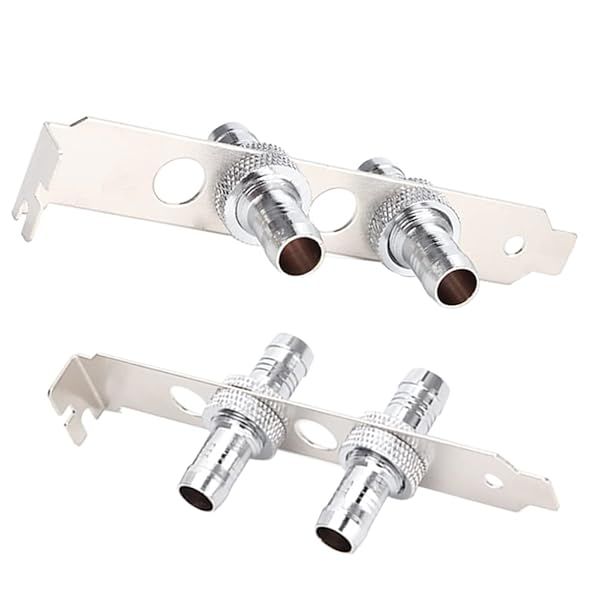 ASHATA G1/4 Hose Connectors for Computer Water Cooling Systems - 11mm Direct Fitting Connector