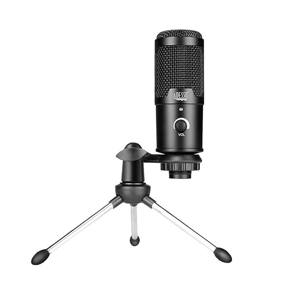 Adesso Xtream M4 Cardioid Condenser Microphone Review: Best Black Recording Mic for Quality Sound