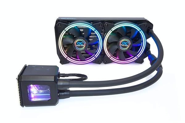Alphacool Eisbaer Aurora 240 AIO CPU Cooler Review: Digital RGB Performance & Features