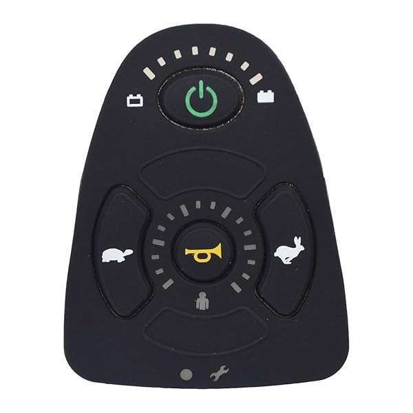AlveyTech 4-Key Dynamic Shark Joystick Keypad Replacement for DK-REMD01 & DK-REMD02 - Power Chair Controller Rubber Pad