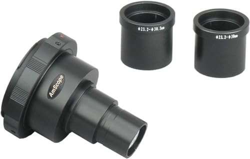 AmScope CA-CAN-SLR: Canon SLR/D-SLR Camera Adapter for Microscopes - Enhance Your Microscopy Experience
