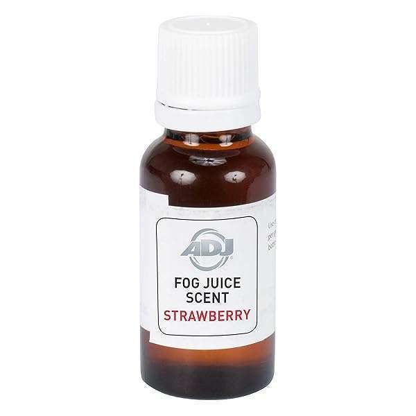 American DJ Strawberry Fog Scent: 1 oz for 1 Gallon of Water-Based Fog Juice