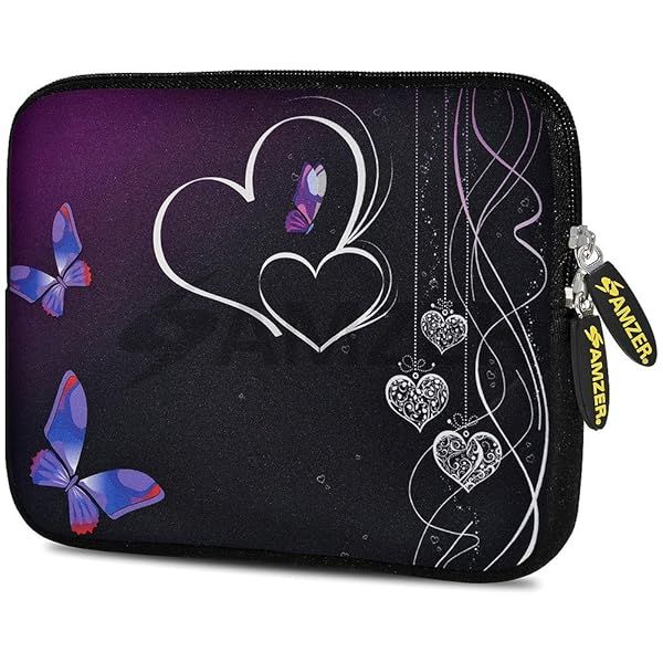 Amzer 7.75-Inch Neoprene Sleeve Case for Tablets & eBooks - Stylish Protection (AMZ5024077)