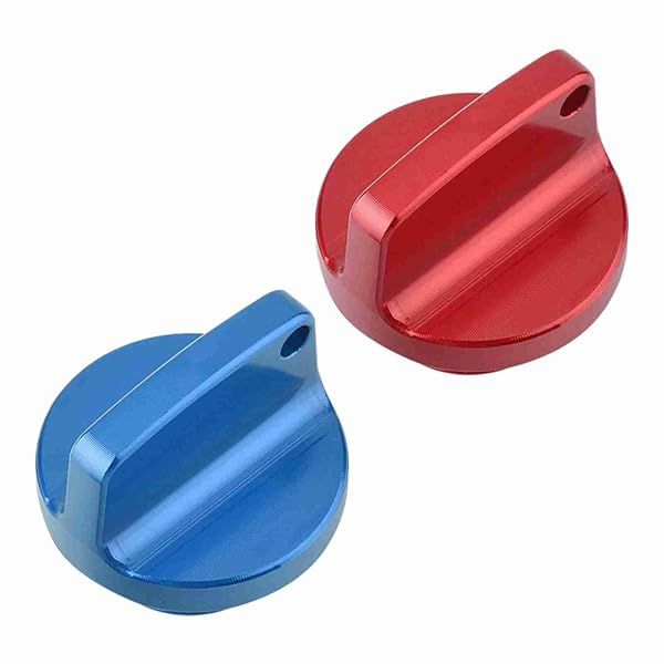 Aramox Oil Filler Plugs - 2Pcs Aluminum Covers for CRF150R & CB250F | Durable & Stylish