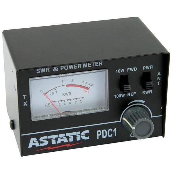 Buy Astatic PDC1 100 Watt SWR Meter - Accurate Readings for Ham Radio Enthusiasts