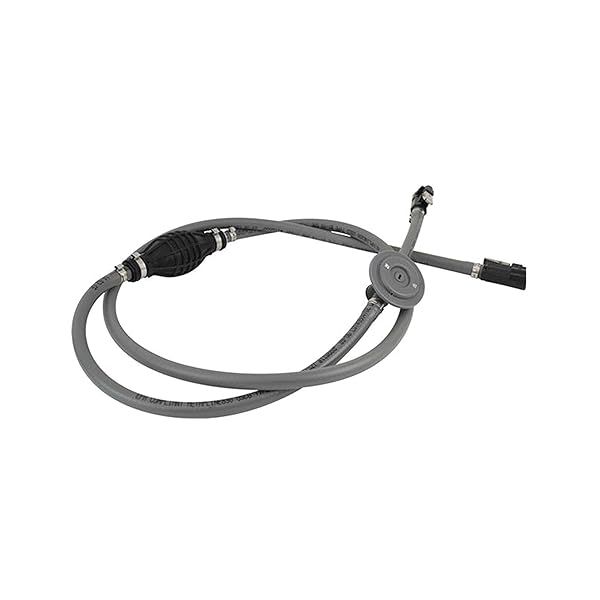 Attwood 12ft Universal Fuel Line Assembly Kit with Demand Valve - 3/8 Inch for Boats & Motors