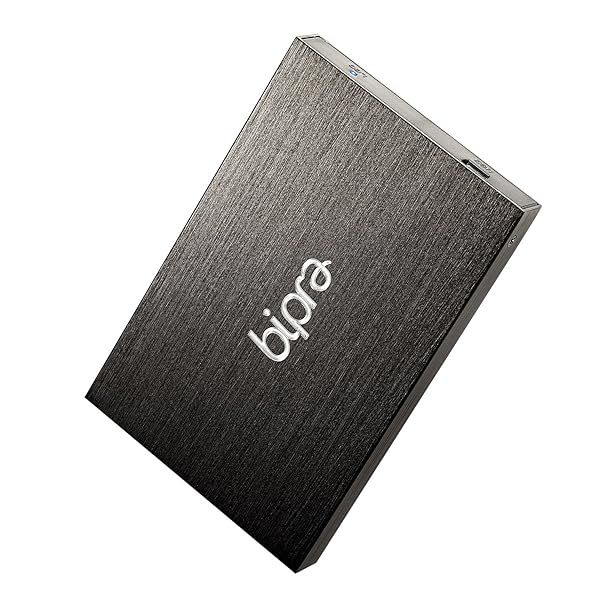Buy BIPRA 80GB Portable External Hard Drive - USB 2.0, 2.5 Inch, Black, FAT32 - Fast Storage Solution