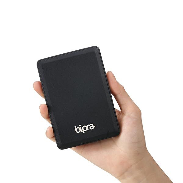 BIPRA S3 2.5 Inch USB 3.0 Portable External Hard Drive Black 1TB 1000GB Fast Data Transfer