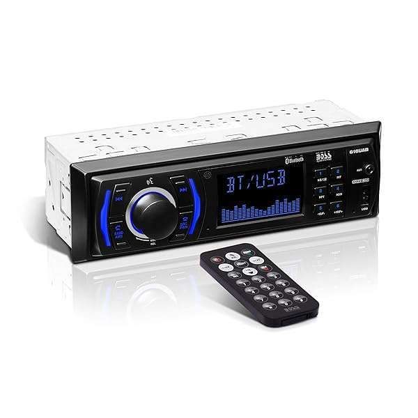 BOSS Audio 616UAB Car Stereo: Bluetooth, MP3, USB, Aux-in, AM/FM - Single DIN Upgrade