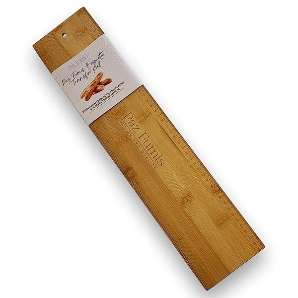 Baguette Transfer Peel by Paz Fumis Design 18 Inch French Bread Baking Flipping Board for Perfectly Baked Baguettes