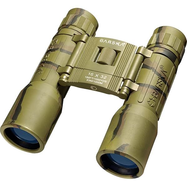 Barska Lucid View 16x32 Camo Binoculars: Perfect for Outdoor Travel, Hunting & Hiking