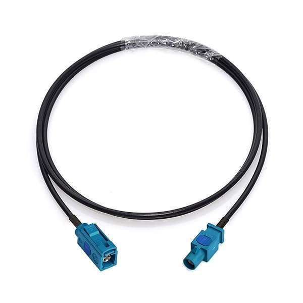 Bingfu 1m Fakra Z Antenna Extension Cable for Car Stereo, GPS, FM/AM Radio & Bluetooth - Enhance Your Vehicle's Connectivity