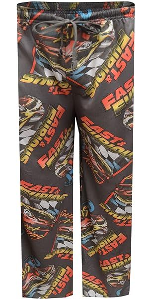 Shop Bioworld Men's Fast and Furious Lounge Pants - Performance Fabric for Ultimate Comfort