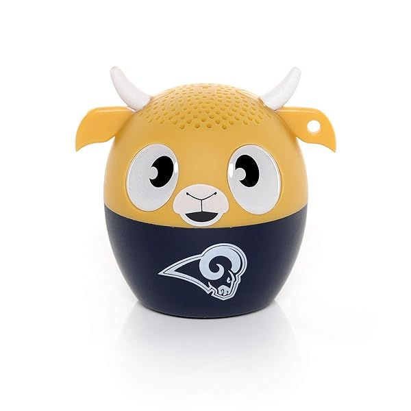 Bitty Boomers NFL Los Angeles Rams Bluetooth Speaker: Compact, Wireless Sound for Fans