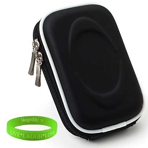 Black Slim Camera Case for Nikon COOLPIX S70, S100, S2600 & More - Perfect Fit & Protection