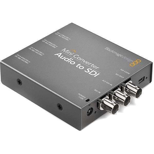 Blackmagic Design Mini Converter Audio to SDI: Enhance Your Audio-Visual Setup