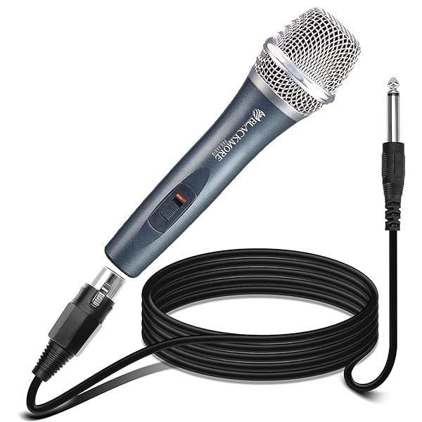 Blackmore Pro Audio BMP-5 Wired Handheld Unidirectional Dynamic Microphone for Professional Sound Quality