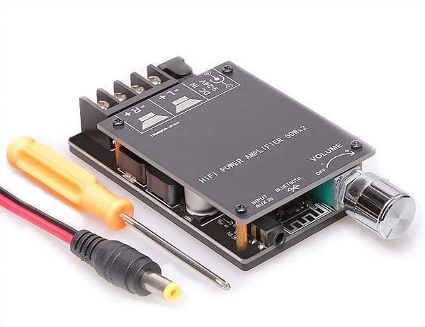 TPA3116D2 Bluetooth Amplifier Board - 50W+50W Class D AMP for DIY Wireless Speakers (ZK-502C)