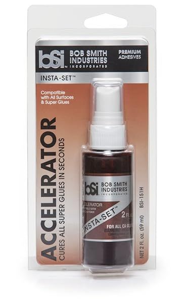 Bob Smith BSI-151H Insta-Set Super Glue Accelerator - 2 fl. oz. Clear Adhesive for Quick Bonding