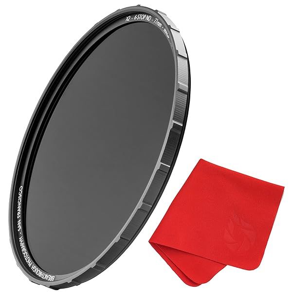 Breakthrough Photography 72mm X2 3-Stop ND Filter - Ultra-Slim, Weather-Sealed, MRC8 Glass for Professional Photography