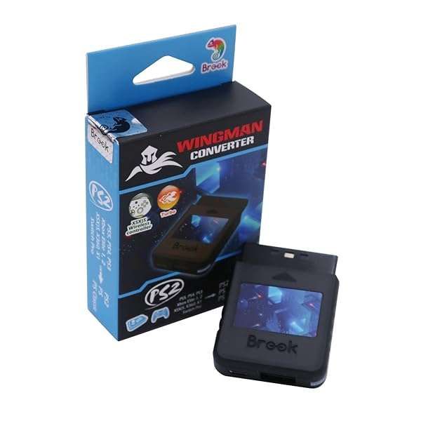 Brook Wingman PS2 Converter: Connect Xbox & PS Controllers to PS2, PS Classic & More!