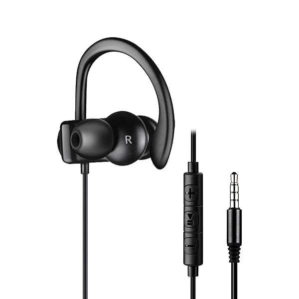 CG CHANGEEK Single Earbud with Mic - Perfect for Sports, Driving & Gaming | Mono Headphone for Right Ear (CGS09)