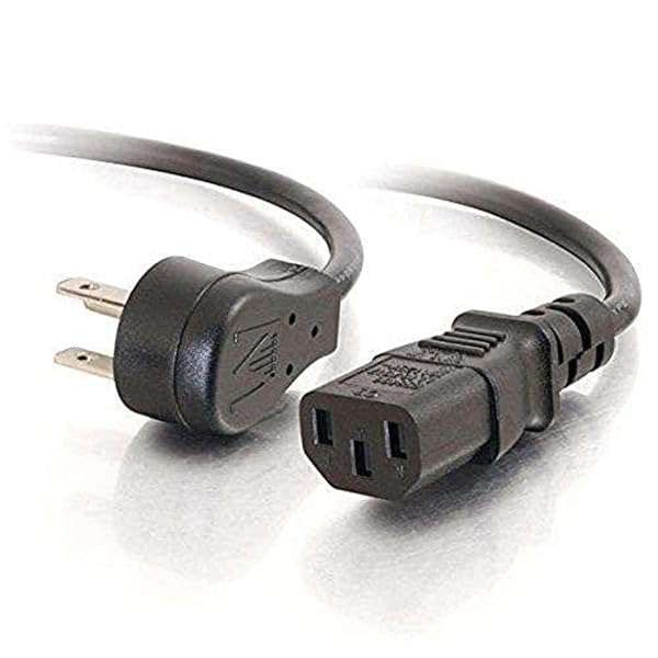 Buy C2G Legrand 18 AWG 3ft Computer Power Cord with Flat Plug - Universal Extension Cord (C2G 27901)