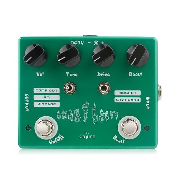 Caline CP-20 'Crazy Cacti' Overdrive Pedal Review: Best Guitar Effects for Musicians