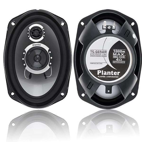 TS-G6941R 6x9 Inch Car Audio Speakers - 1000W Max Power, 2-Way Stereo Pair for Superior Sound