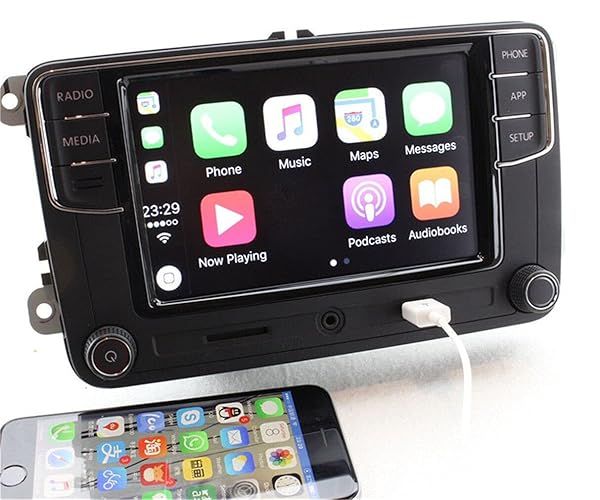 Upgrade Your VW: CarPlay 6.5in MIB RCD330 Touchscreen 187B Replacement for Jetta, Golf, Passat & More