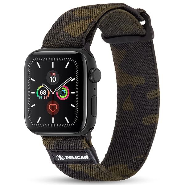 Case-Mate Camo Green Sport Loop Band for Apple Watch Series 2 (42-44mm) - Stylish & Durable