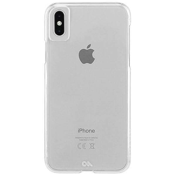 Case-Mate BARELY THERE iPhone XS Max Case - Clear, Slim & Stylish Protection for iPhone 6.5