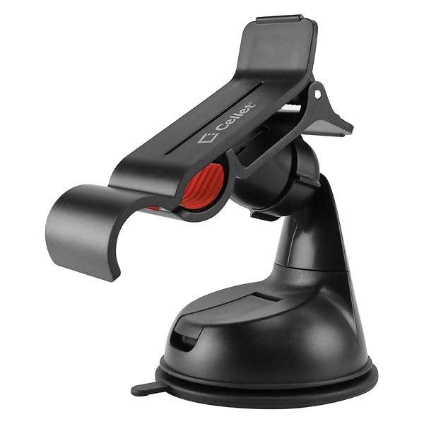 Cellet Dashboard & Windshield Phone Mount: Compatible with iPhone 14 Pro Max, Samsung Galaxy, Google Pixel & More