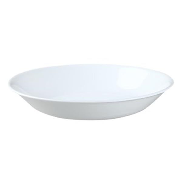 Corelle Livingware Winter Frost White 20oz Pasta Bowl Set of 8 - Durable & Stylish Dinnerware