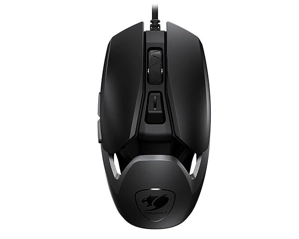 Cougar AIRBLADER USB Optical Gaming Mouse - High Precision Black Gaming Mouse for Ultimate Performance