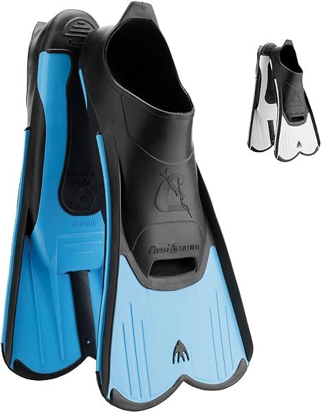 Buy Cressi Light Blue 43/44 - Lightweight Snorkeling Fins for Ultimate Comfort & Performance