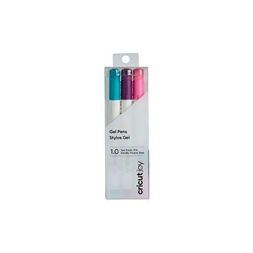 Buy Cricut 2007091 Joy Gel Point Pens (Teal, Purple, Pink) - 1.0mm - Perfect for Crafting!
