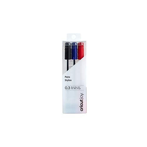 Buy Cricut Joy Extra Fine Point Pens 0.3mm - Black, Blue, Red (3 Pack) for Precision Crafting