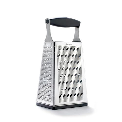 Top Cuisipro 4-Sided Box Grater Review: Durable Stainless Steel Kitchen Essential