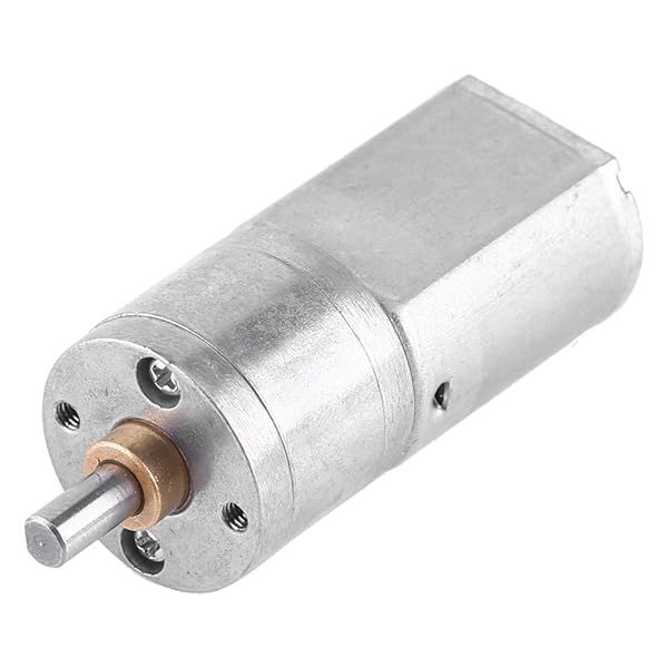 High Torque DC 12V Reversible Electric Motor 15-200RPM, 20MM Diameter - Ideal for DIY Projects