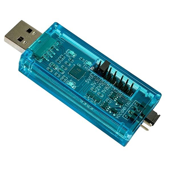 DSD TECH SH-U09A1 USB to TTL Adapter: Supports 1.8V, 2.5V, 3.3V & 5V Logic Levels for Easy Connectivity