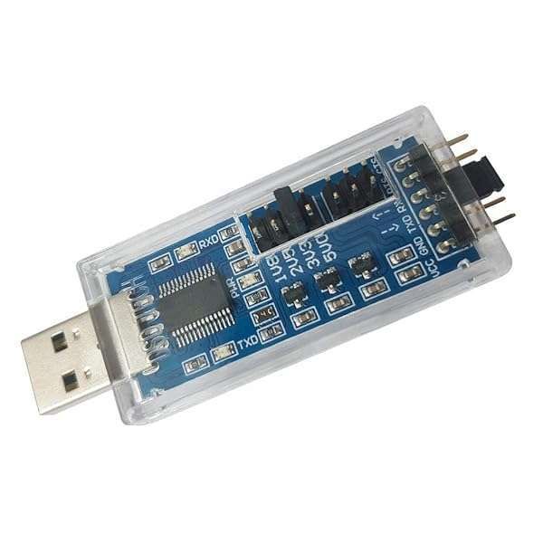 DSD TECH SH-U09C5 USB to TTL UART Converter Cable - FTDI Chip, Supports 5V, 3.3V, 2.5V, 1.8V TTL