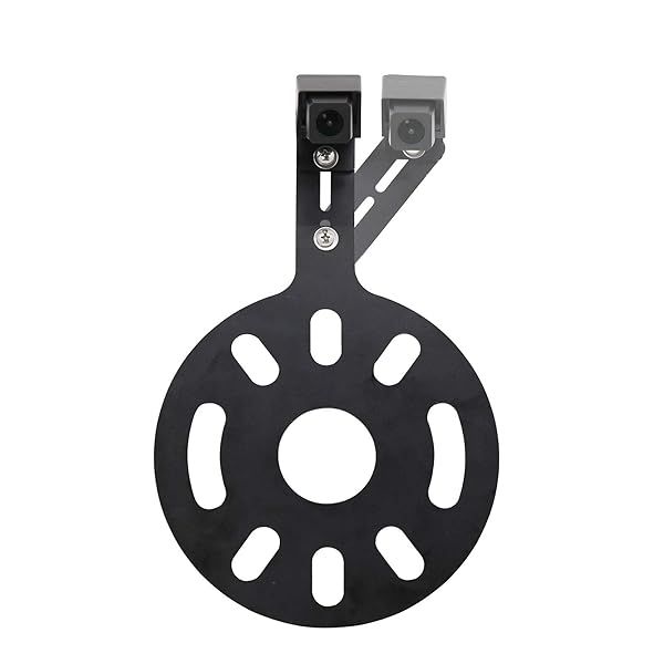 DUNTUO Car Spare Tire Mount Backup Camera for Jeep Wrangler JK JKU Rubicon Unlimited Adjustable Bracket Rear View Camera