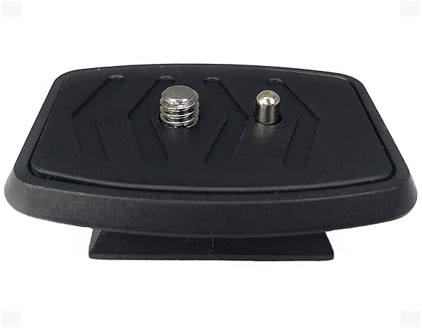 DaVoice 35mm Quick Release Plate for Quantaray, Sunpak, Slik & Walmart Tripods - Camera Mount Adapter Replacement