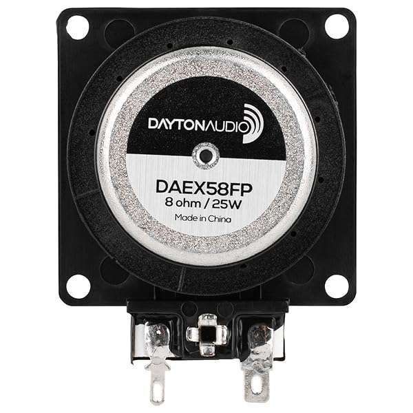 Dayton Audio DAEX58FP 58mm Flat Pack Exciter - 25W 8 Ohm Speaker Upgrade