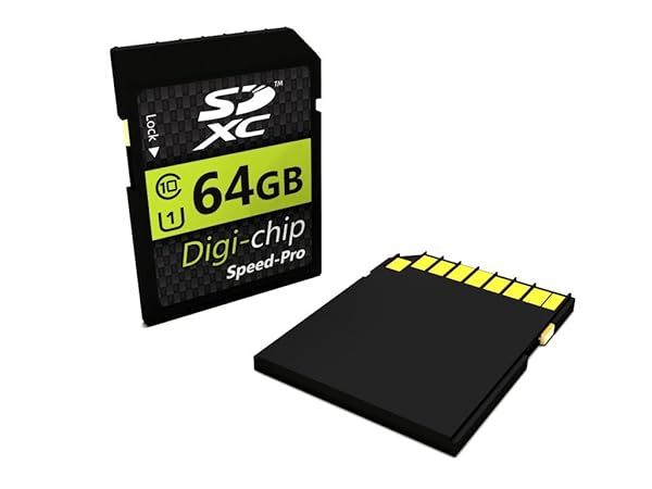 Buy Digi-Chip 64GB Class 10 SDXC Memory Card for Nikon Coolpix Cameras - Fast & Reliable Storage