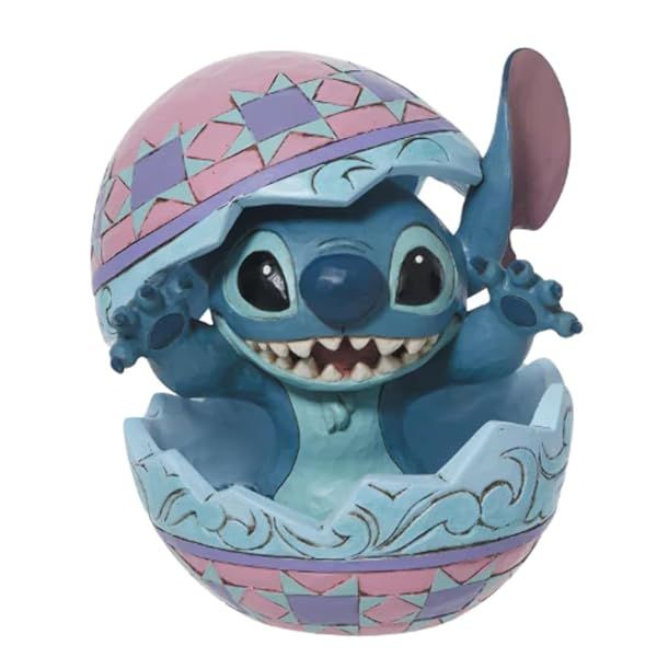 Disney Traditions Stitch Easter Egg Figurine: Perfect Collectible for Disney Fans