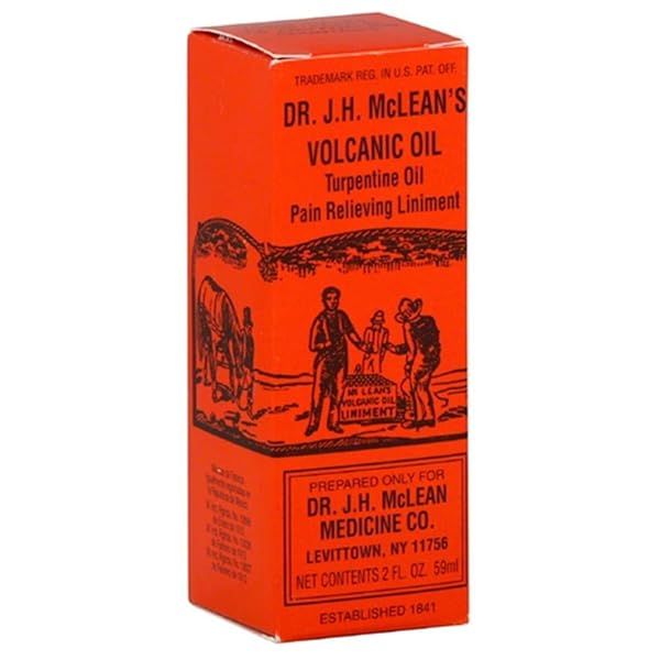 Dr McLean's Volcanic Oil Pain Relieving Liniment - Fast Relief in 2 Ounces